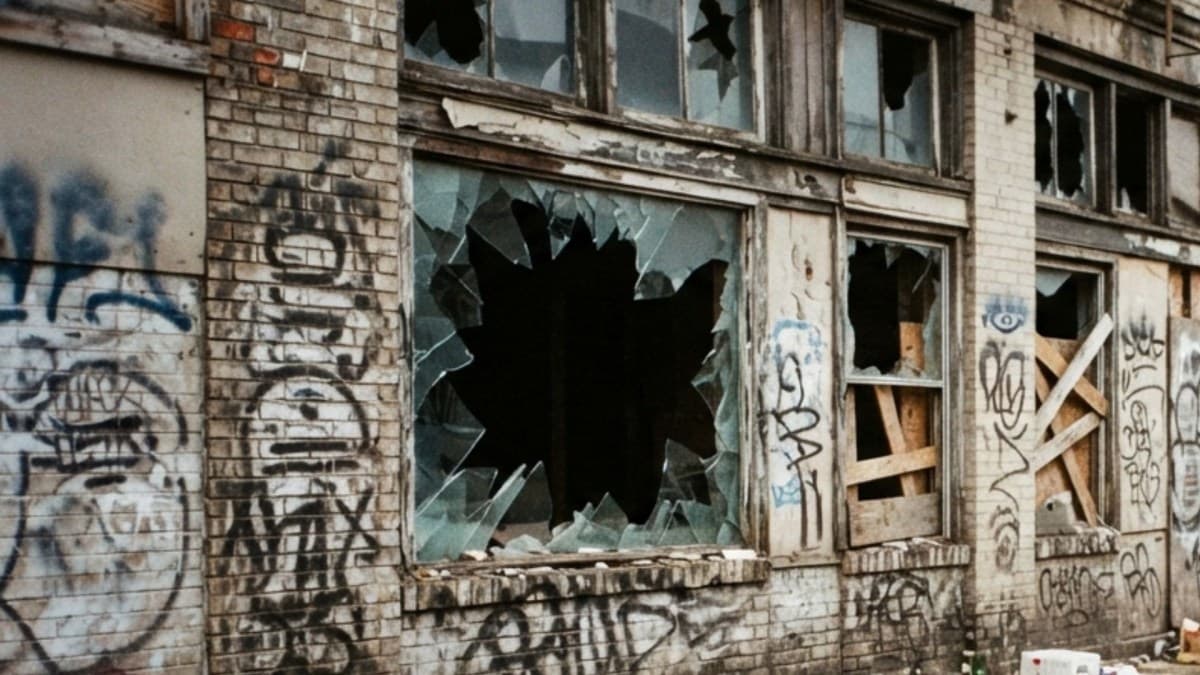 Teoria da Janela Quebrada: Como o Abandono Urbano Afeta Comportamentos Coletivos