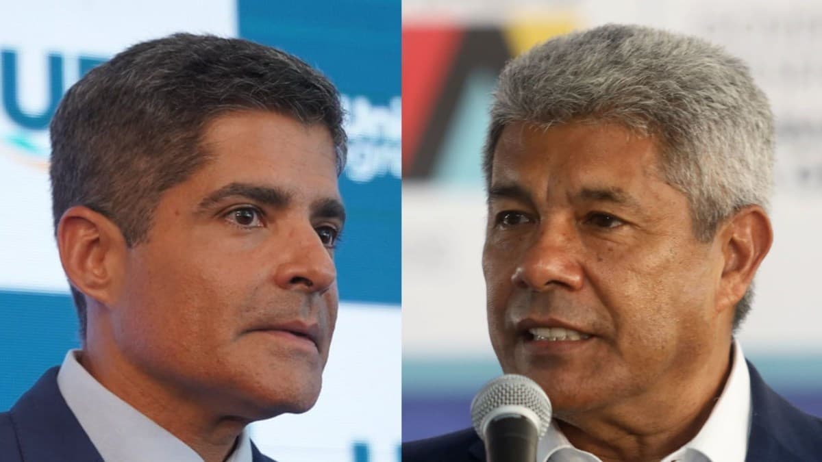 ACM Neto e Jerônimo Rodrigues têm maior rejeição na Bahia